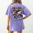 Teaching Multilingual Minds Learners English ESL Teacher Women's Comfort Colors T-Shirt Back Print Violet Teaching Multilingual Minds Learners English ESL Teacher Women's Comfort Colors T-Shirt Back Print Violet