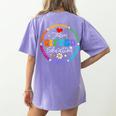 Team Ed Education Teacher Appreciation Back To School Women's Comfort Colors T-Shirt Back Print Violet Team Ed Education Teacher Appreciation Back To School Women's Comfort Colors T-Shirt Back Print Violet