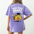 Test Day Teacher Shirt Motivational Testing Day Taco Testing Women's Comfort Colors T-Shirt Back Print Violet Test Day Teacher Shirt Motivational Testing Day Taco Testing Women's Comfort Colors T-Shirt Back Print Violet