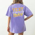 Test Day Testing May The Skills Be With You School Teacher Women's Comfort Colors T-Shirt Back Print Violet Test Day Testing May The Skills Be With You School Teacher Women's Comfort Colors T-Shirt Back Print Violet