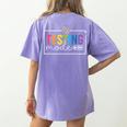 Testing Mode On Testing Day Motivational Teacher Kids Women's Comfort Colors T-Shirt Back Print Violet Testing Mode On Testing Day Motivational Teacher Kids Women's Comfort Colors T-Shirt Back Print Violet