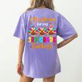 Thankful For My 3rd Grade Turkeys Thanksgiving Teacher Kids Women's Comfort Colors T-Shirt Back Print Violet Thankful For My 3rd Grade Turkeys Thanksgiving Teacher Kids Women's Comfort Colors T-Shirt Back Print Violet