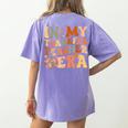 In My Thankful Teacher Era Cute Groovy Thanksgiving Teacher Women's Comfort Colors T-Shirt Back Print Violet In My Thankful Teacher Era Cute Groovy Thanksgiving Teacher Women's Comfort Colors T-Shirt Back Print Violet