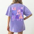 In My Third Grade Era 3rd Grade Teacher Student Boy Girl Women's Comfort Colors T-Shirt Back Print Violet In My Third Grade Era 3rd Grade Teacher Student Boy Girl Women's Comfort Colors T-Shirt Back Print Violet
