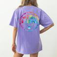 TK & Kinder Dream Team Transitional Kindergarten Teacher Women's Comfort Colors T-Shirt Back Print Violet TK & Kinder Dream Team Transitional Kindergarten Teacher Women's Comfort Colors T-Shirt Back Print Violet