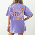 Toddler Boo Crew Halloween Daycare Teacher Kids Women's Comfort Colors T-Shirt Back Print Violet Toddler Boo Crew Halloween Daycare Teacher Kids Women's Comfort Colors T-Shirt Back Print Violet