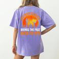 History Teacher Brings Past Back To Life Halloween Zombie Women's Comfort Colors T-Shirt Back Print Violet History Teacher Brings Past Back To Life Halloween Zombie Women's Comfort Colors T-Shirt Back Print Violet