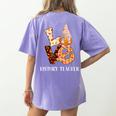 History Teacher Love Autumn Fall Gnome For Teachers For Men Women Women's Comfort Colors T-Shirt Back Print Violet History Teacher Love Autumn Fall Gnome For Teachers For Men Women Women's Comfort Colors T-Shirt Back Print Violet