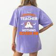 History Teacher School Shirt Halloween Educator Men Women Kids Women's Comfort Colors T-Shirt Back Print Violet History Teacher School Shirt Halloween Educator Men Women Kids Women's Comfort Colors T-Shirt Back Print Violet