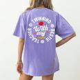 Twin Day Teacher Twinning With My Bestie Matching For Men Women Women's Comfort Colors T-Shirt Back Print Violet Twin Day Teacher Twinning With My Bestie Matching For Men Women Women's Comfort Colors T-Shirt Back Print Violet