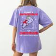 I Want A Hippopotenuse For Christmath Math Teacher Christmas Women's Comfort Colors T-Shirt Back Print Violet I Want A Hippopotenuse For Christmath Math Teacher Christmas Women's Comfort Colors T-Shirt Back Print Violet
