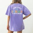 I Want To Be A Schwa It's Never Stressed Reading Teacher Kid Women's Comfort Colors T-Shirt Back Print Violet I Want To Be A Schwa It's Never Stressed Reading Teacher Kid Women's Comfort Colors T-Shirt Back Print Violet