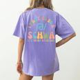 I Want To Be a SCHWA It's Never Stressed Reading Teacher Women's Comfort Colors T-Shirt Back Print Violet I Want To Be a SCHWA It's Never Stressed Reading Teacher Women's Comfort Colors T-Shirt Back Print Violet