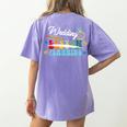 Wedding Planning Not Lesson Engaged Teacher Engagement Women's Comfort Colors T-Shirt Back Print Violet