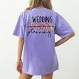 Wedding Planning Not Lesson Engaged Teacher Wedding Women's Comfort Colors T-Shirt Back Print Violet Wedding Planning Not Lesson Engaged Teacher Wedding Women's Comfort Colors T-Shirt Back Print Violet