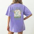 Weird Teachers Build Character- Teacher's Day Women's Comfort Colors T-Shirt Back Print Violet