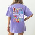 Why Fit In Doctor Teacher Cat In Hat Cool Autism Awareness Men Women Kids Women's Comfort Colors T-Shirt Back Print Violet Why Fit In Doctor Teacher Cat In Hat Cool Autism Awareness Men Women Kids Women's Comfort Colors T-Shirt Back Print Violet