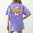Will Trade Students For Candy Teacher Halloween Costume Women's Comfort Colors T-Shirt Back Print Violet Will Trade Students For Candy Teacher Halloween Costume Women's Comfort Colors T-Shirt Back Print Violet