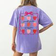 Women Second Grade Is My Jam Strawberry First Kids Teacher Women's Comfort Colors T-Shirt Back Print Violet Women Second Grade Is My Jam Strawberry First Kids Teacher Women's Comfort Colors T-Shirt Back Print Violet