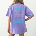 Working On My Quads Algebra Math Teacher Humor Women's Comfort Colors T-Shirt Back Print Violet Working On My Quads Algebra Math Teacher Humor Women's Comfort Colors T-Shirt Back Print Violet