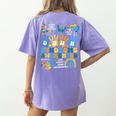 World Down Syndrome Day Awareness T21 Teacher Women Men Kids Women's Comfort Colors T-Shirt Back Print Violet World Down Syndrome Day Awareness T21 Teacher Women Men Kids Women's Comfort Colors T-Shirt Back Print Violet