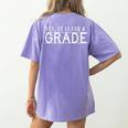 Yes It Is For A Grade Teacher Student Testing Day Matching Women's Comfort Colors T-Shirt Back Print Violet Yes It Is For A Grade Teacher Student Testing Day Matching Women's Comfort Colors T-Shirt Back Print Violet