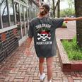 3rd Grade Pirate Crew Halloween Costume Student Teacher Women's Comfort Colors T-Shirt Back Print Pepper