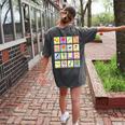 Dual Language Crew Bilingual Spanish Teacher Back To School For Men Women Women's Comfort Colors T-Shirt Back Print Pepper