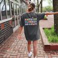 Happiest Teacher On Earth First Day Of School Back To School Women's Comfort Colors T-Shirt Back Print Pepper Happiest Teacher On Earth First Day Of School Back To School Women's Comfort Colors T-Shirt Back Print Pepper