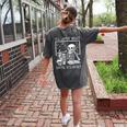 I'Ll Just Wait Until It's Quiet Skeleton Halloween Teacher Women's Comfort Colors T-Shirt Back Print Pepper