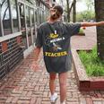 I Love Bee-Ing A Teacher Honey Bee Job Profession Women's Comfort Colors T-Shirt Back Print Pepper I Love Bee-Ing A Teacher Honey Bee Job Profession Women's Comfort Colors T-Shirt Back Print Pepper