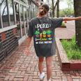 PARA Crew School Cactus Team PARA Teacher Squad For Men Women Kids Women's Comfort Colors T-Shirt Back Print Pepper