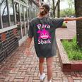 Para Shark Paraprofessional Female Teacher Women's Comfort Colors T-Shirt Back Print Pepper Para Shark Paraprofessional Female Teacher Women's Comfort Colors T-Shirt Back Print Pepper