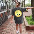 The Smart Cookie Good Egg Teacher Halloween Costume Food Women's Comfort Colors T-Shirt Back Print Pepper