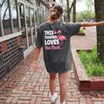 This Teacher Loves Her Flock Teaching Flamingo Girl Women's Comfort Colors T-Shirt Back Print Pepper This Teacher Loves Her Flock Teaching Flamingo Girl Women's Comfort Colors T-Shirt Back Print Pepper