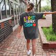 Team 1st Grade Crew Back To School 1st Grade Teacher Kids Women's Comfort Colors T-Shirt Back Print Pepper Team 1st Grade Crew Back To School 1st Grade Teacher Kids Women's Comfort Colors T-Shirt Back Print Pepper