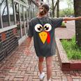 Turkey Face Halloween Costume Thanksgiving Teacher Nurse Women's Comfort Colors T-Shirt Back Print Pepper Turkey Face Halloween Costume Thanksgiving Teacher Nurse Women's Comfort Colors T-Shirt Back Print Pepper