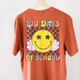 100th Day Of School Teacher Kids 100 Days Of School Women's Comfort Colors T-Shirt Back Print Yam 100th Day Of School Teacher Kids 100 Days Of School Women's Comfort Colors T-Shirt Back Print Yam