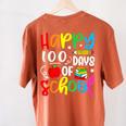 100th Day Of School Teachers Kids Girls Child Happy 100 Days Women's Comfort Colors T-Shirt Back Print Yam 100th Day Of School Teachers Kids Girls Child Happy 100 Days Women's Comfort Colors T-Shirt Back Print Yam