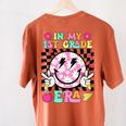 In My 1st Grade Era Smile Face Back To School Teacher Kid Women's Comfort Colors T-Shirt Back Print Yam