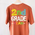 2nd Grade Team T-Shirt 2nd Grade Squad Teacher Women's Comfort Colors T-Shirt Back Print Yam 2nd Grade Team T-Shirt 2nd Grade Squad Teacher Women's Comfort Colors T-Shirt Back Print Yam