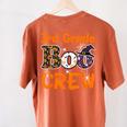3rd Grade Boo Crew Halloween Teachers Students Costume Women's Comfort Colors T-Shirt Back Print Yam 3rd Grade Boo Crew Halloween Teachers Students Costume Women's Comfort Colors T-Shirt Back Print Yam