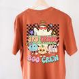 3rd Grade Boo Crew Third Grade Halloween Costume Teacher Kid Women's Comfort Colors T-Shirt Back Print Yam