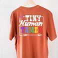 4 Teachers Or Parents Tiny Human Tamer Tee T-Shirt Women's Comfort Colors T-Shirt Back Print Yam 4 Teachers Or Parents Tiny Human Tamer Tee T-Shirt Women's Comfort Colors T-Shirt Back Print Yam