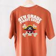 4th Grade Pirate Crew Halloween Costume Cool Teacher Student Women's Comfort Colors T-Shirt Back Print Yam