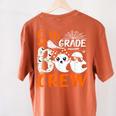 5th Grade Boo Crew Teachers Students Ghost Halloween Women's Comfort Colors T-Shirt Back Print Yam
