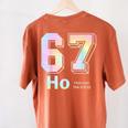 67 Ho Holmium Science Teacher Elements Table Six Seven Meme Women's Comfort Colors T-Shirt Back Print Yam 67 Ho Holmium Science Teacher Elements Table Six Seven Meme Women's Comfort Colors T-Shirt Back Print Yam
