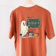 67 Teacher Halloween Ghost Six Seven Meme Math Joke Women's Comfort Colors T-Shirt Back Print Yam 67 Teacher Halloween Ghost Six Seven Meme Math Joke Women's Comfort Colors T-Shirt Back Print Yam