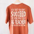 AG Teacher Shirt If At First You Don't Succeed Agriculture Women's Comfort Colors T-Shirt Back Print Yam AG Teacher Shirt If At First You Don't Succeed Agriculture Women's Comfort Colors T-Shirt Back Print Yam