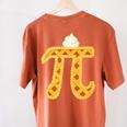 Apple Pi Pie Pun Math Teacher Pi Day 2020 Women's Comfort Colors T-Shirt Back Print Yam Apple Pi Pie Pun Math Teacher Pi Day 2020 Women's Comfort Colors T-Shirt Back Print Yam